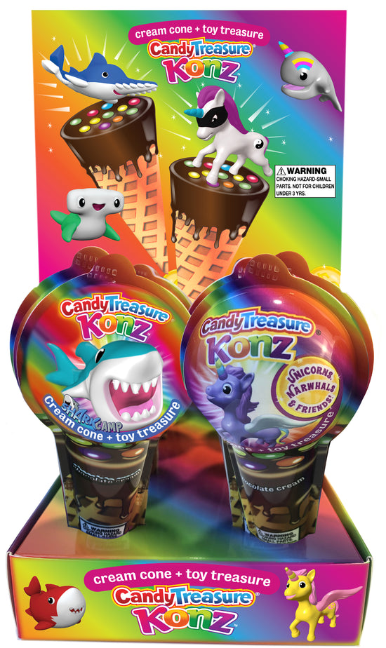 Candy Treasure Konz Shark Camp | Tray of 10