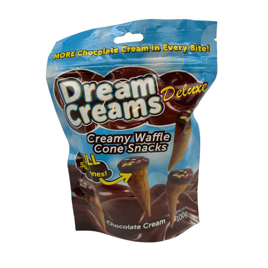 Dream Creams Chocolate Waffle Cone Snacks | Tray of 6
