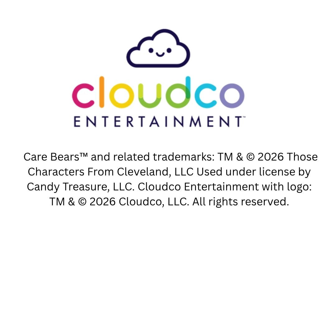 Candy Treasure Care Bears™ Birthday Cake Cream Konz with Care Bears™ Toy | Tray of 10