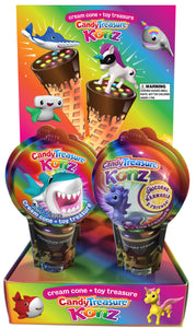 Candy Treasure Konz Mixed Shark Camp & Unicorns & Narwhals & Friends | Tray of 10